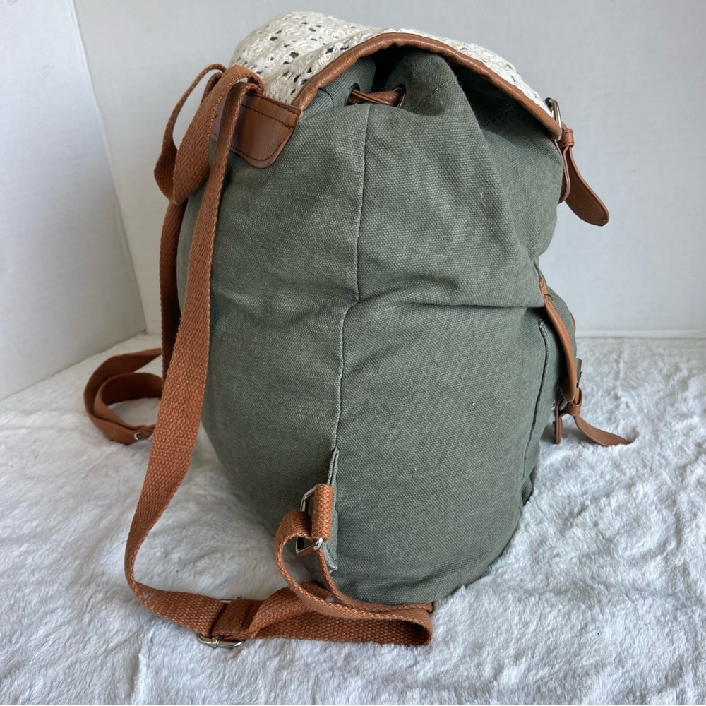 CANVAS MILITARY RUCKSACK Small Back Pack - Picture 5 of 14